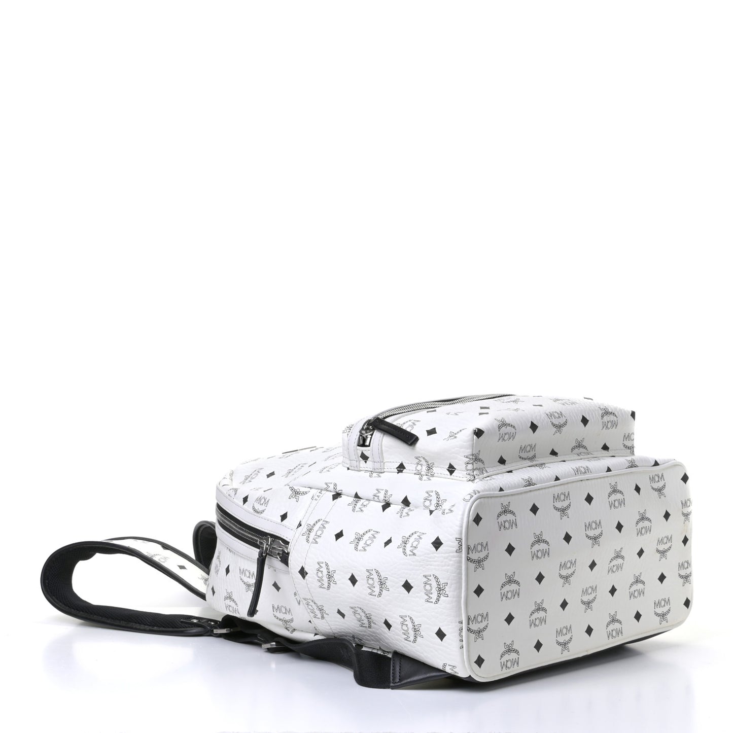 Visetos Medium Stark Backpack White
