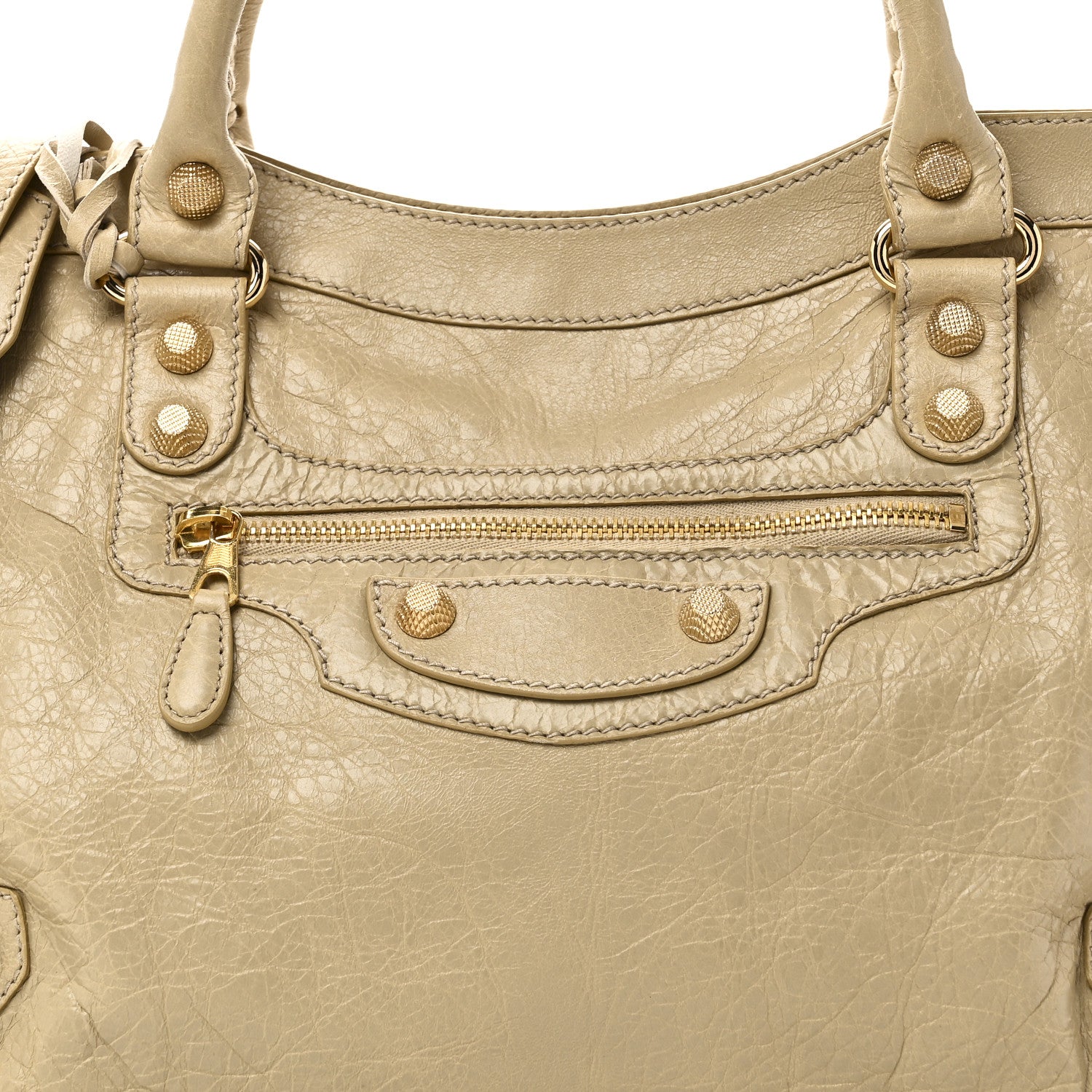 Balenciaga Agneau Giant 12 Gold Hardware City Beige Sable 10 of 12