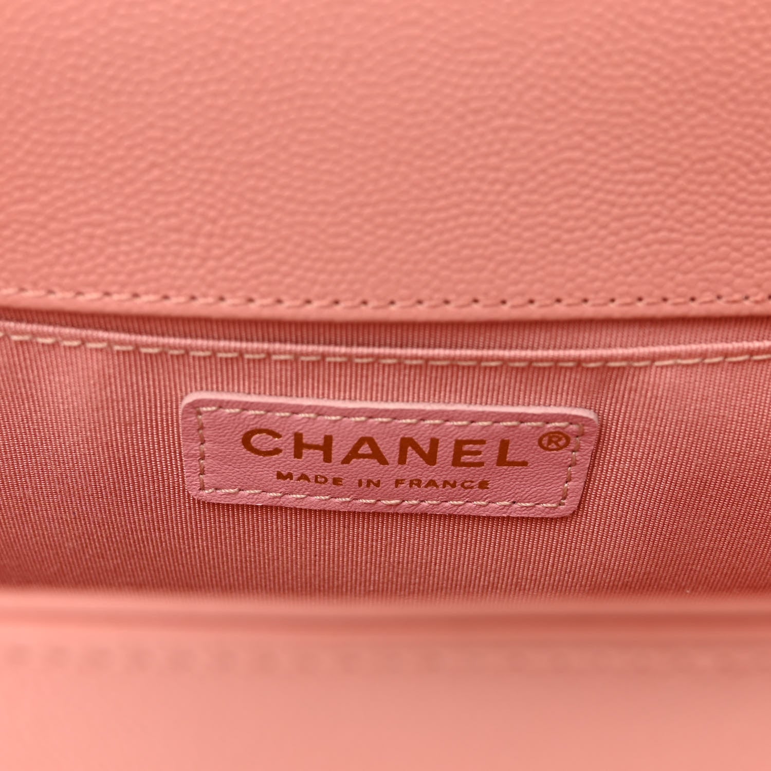 Chanel Caviar Quilted Medium Boy Flap Light Pink 6 of 10