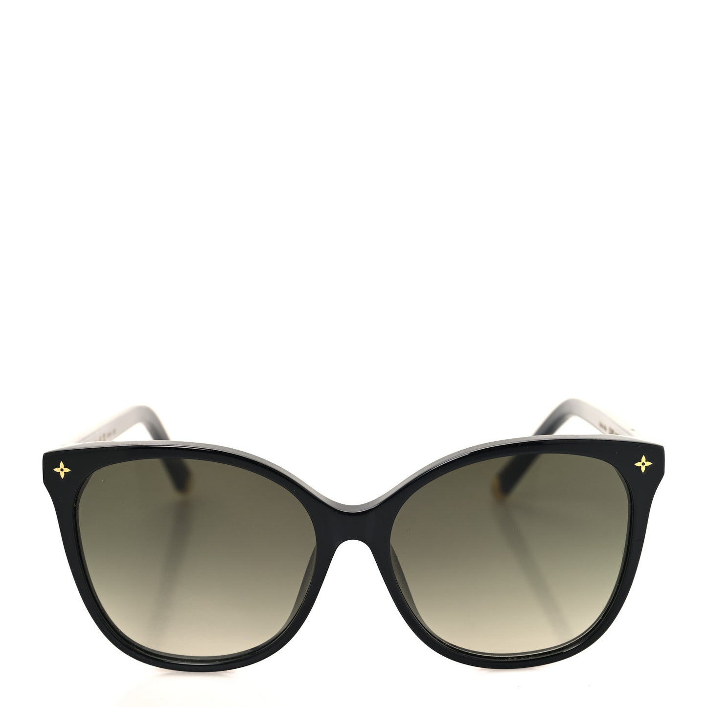 Acetate My Monogram Light Cat Eye Sunglasses Z1657E Black