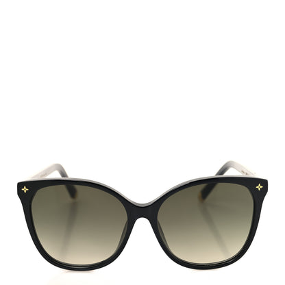 Louis Vuitton Acetate My Monogram Light Cat Eye Sunglasses Z1657E Black 2 of 7