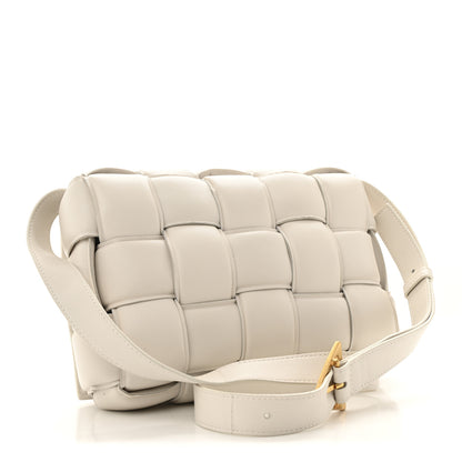 Bottega Veneta Nappa Maxi Intreccio Padded Cassette Crossbody Bag Chalk 3 of 15