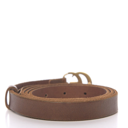 Gucci Faded Calfskin Double G 20mm Belt 100 40 Cuir 2 of 5