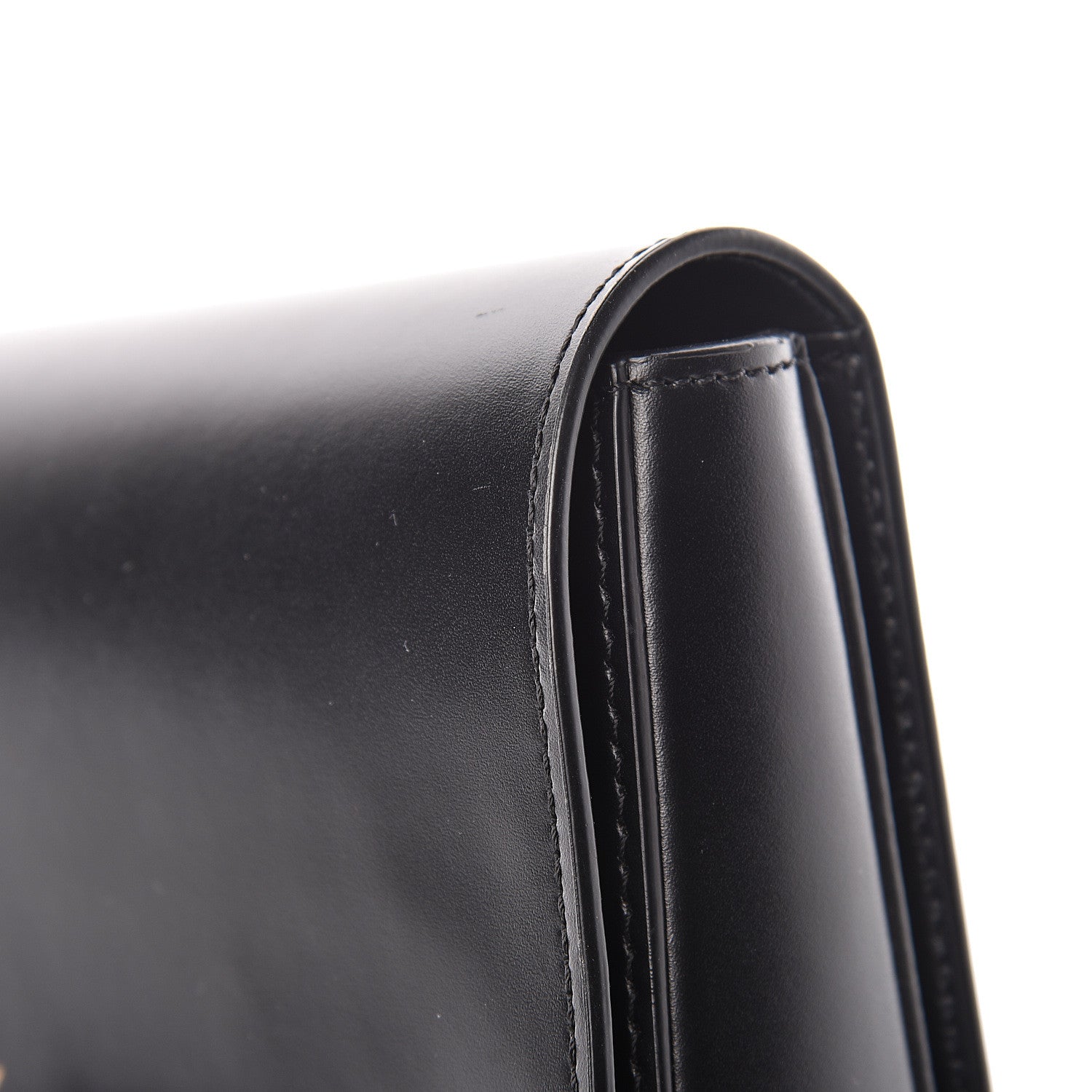 Burberry Calfskin Grace Chain Clutch Black 14 of 15