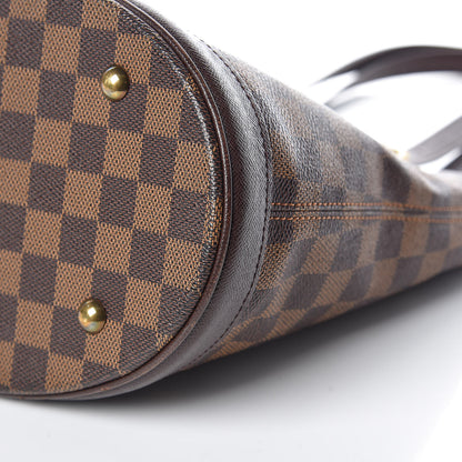Louis Vuitton Damier Ebene Marais Bucket 23 6 of 14