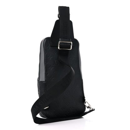 Louis Vuitton Empreinte Avenue Sling Bag Grey Blue 3 of 12