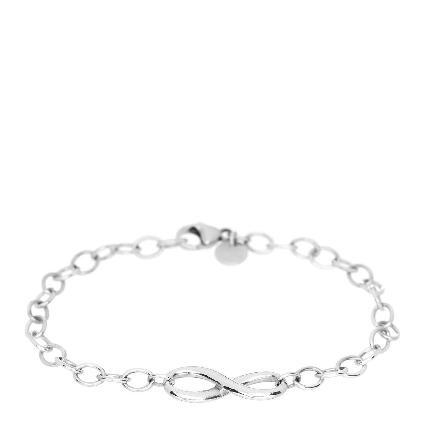 Sterling Silver Infinity Chain Bracelet