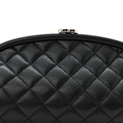 Chanel Caviar Quilted Timeless Clutch Black 8 of 11