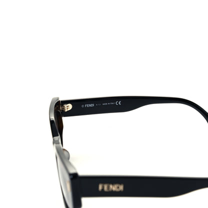 Fendi Acetate Fendi Bold Sunglasses FE40018I Havana Black 6 of 7