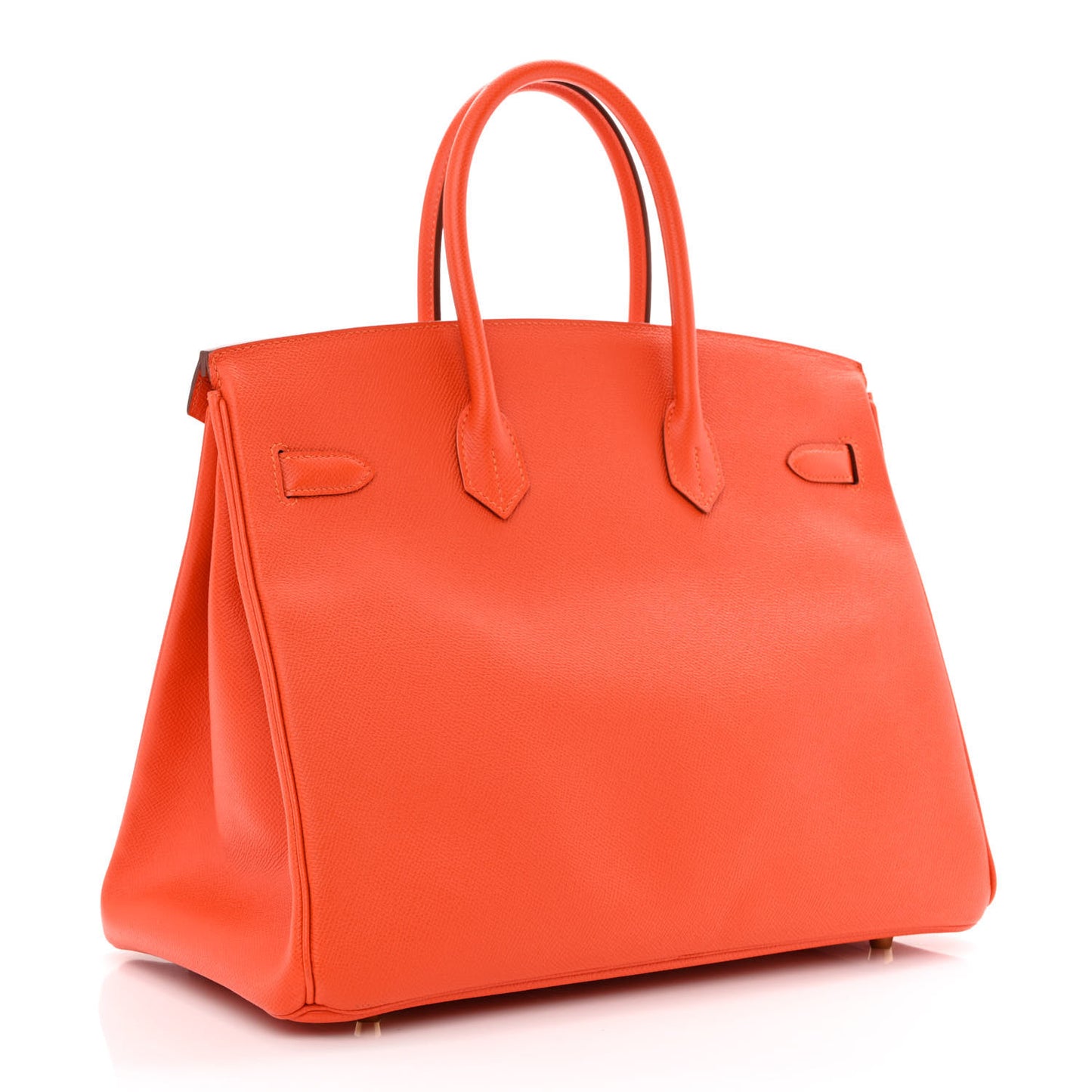 Epsom Birkin 35 Orange