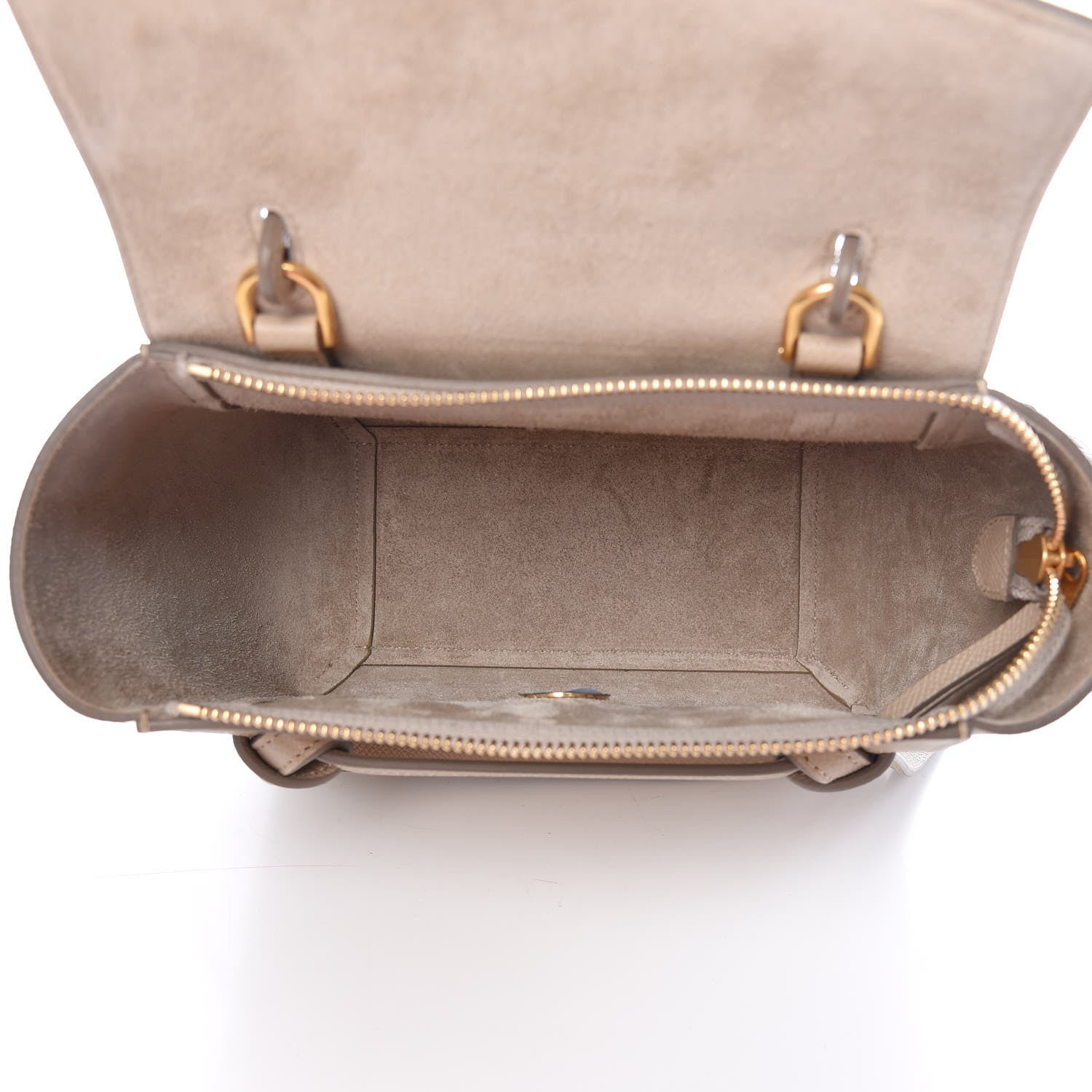 Celine Grained Calfskin Nano Belt Bag Light Taupe 5 of 9