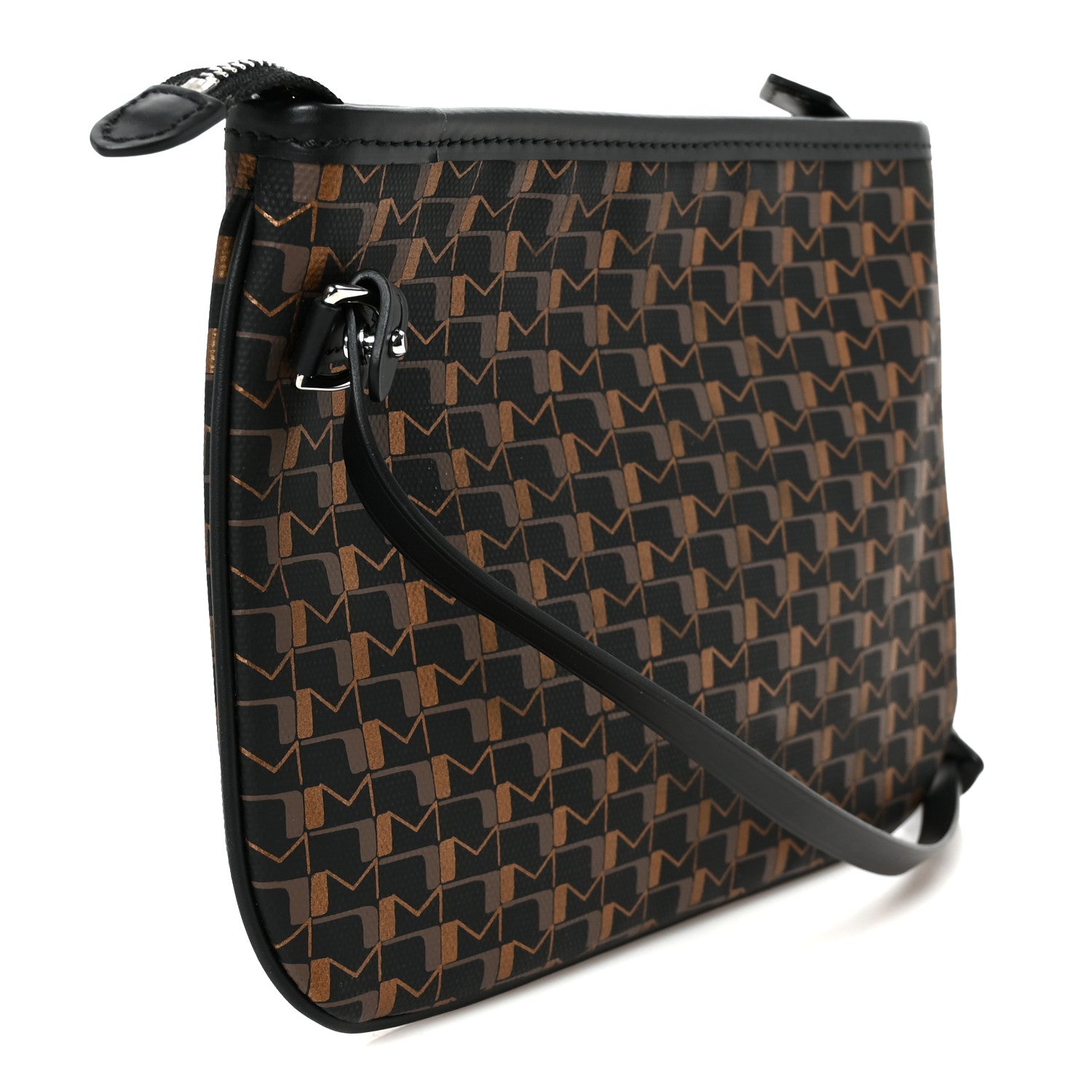 Moynat Toile 1920 Oh! Trousse Pouch Black Multicolor 3 of 8