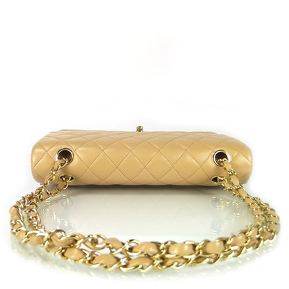 Chanel Lambskin Medium Double Flap Beige 4 of 10