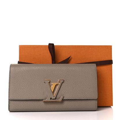 Louis Vuitton Taurillon Capucines Wallet Galet 10 of 10
