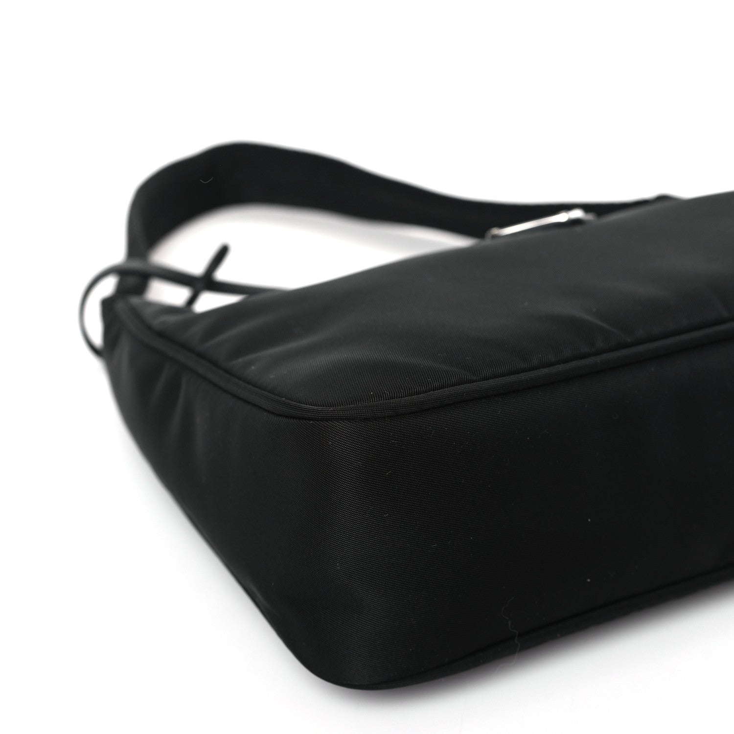 Prada Tessuto Nylon Mini Re-Edition 2000 Bag Black 7 of 8