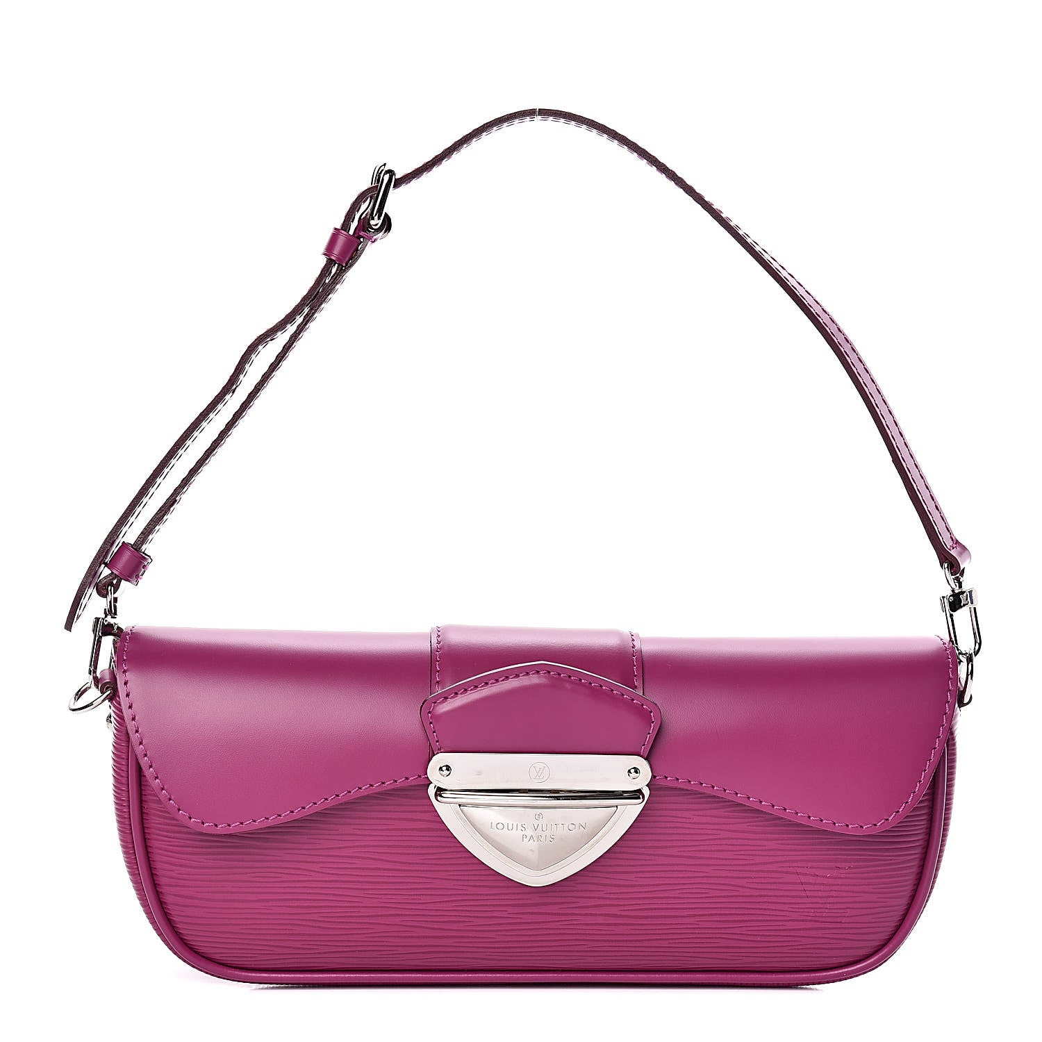 Louis Vuitton Epi Montaigne Clutch Fuchsia 1 of 9