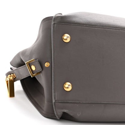 Saint Laurent Sheepskin Medium Cabas ChYc Grey 8 of 12