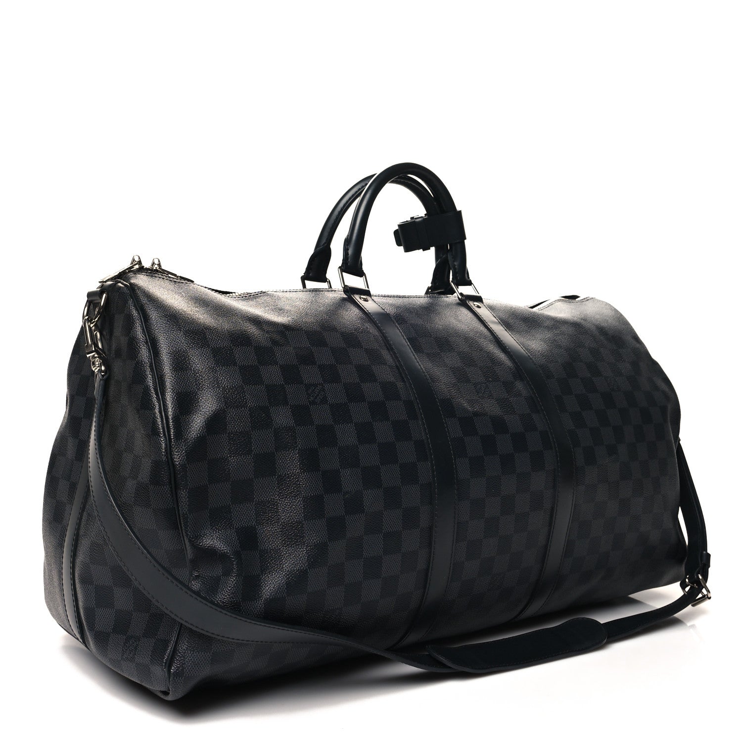 Louis Vuitton Damier Graphite Keepall Bandouliere 55 2 of 11