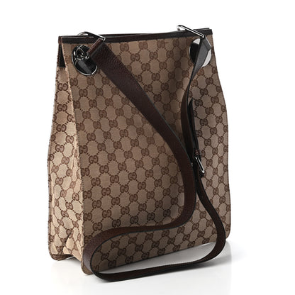 Gucci Monogram Eclipse Messenger Dark Brown 3 of 10