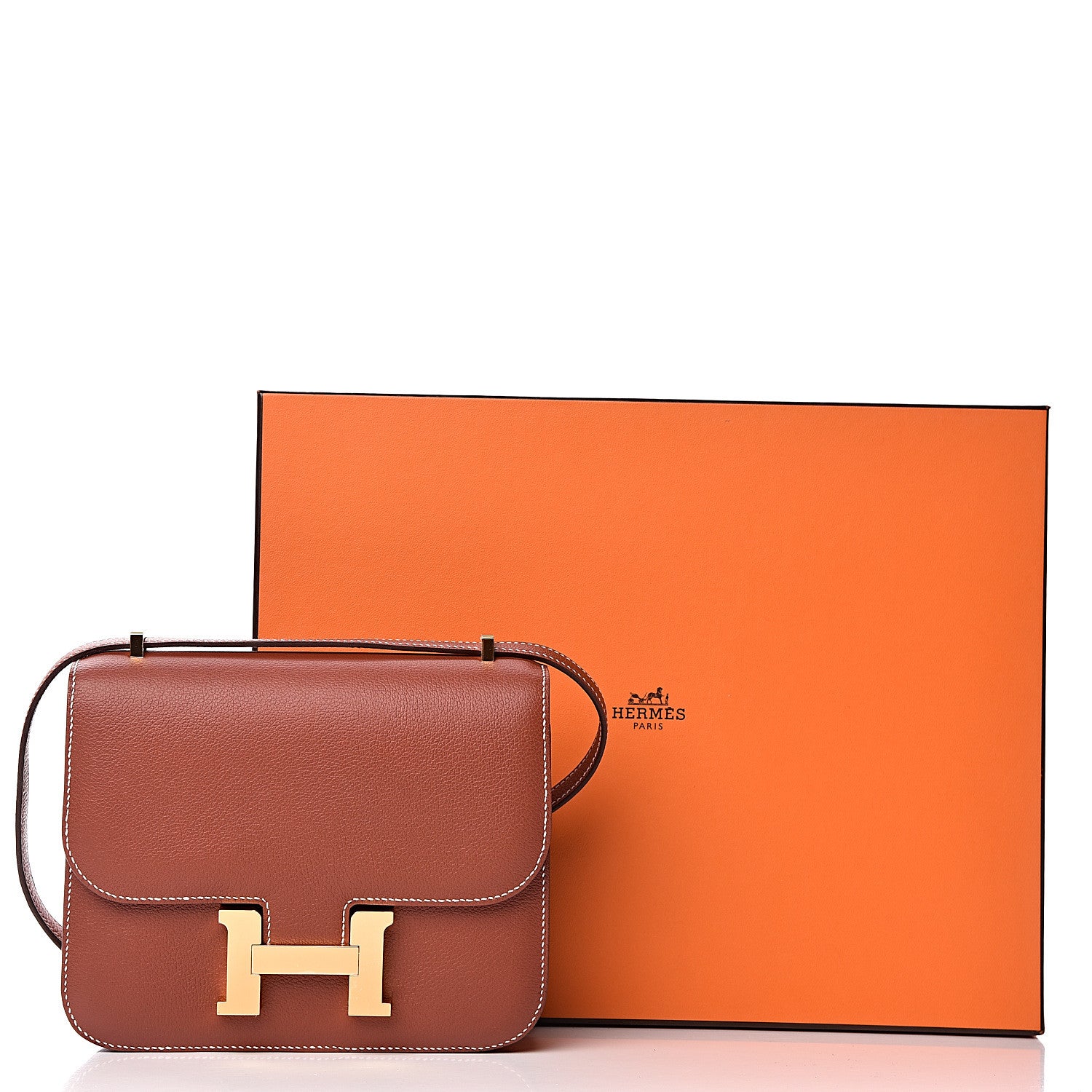 Hermes Evercolor Constance 18 Sienne 23 of 23