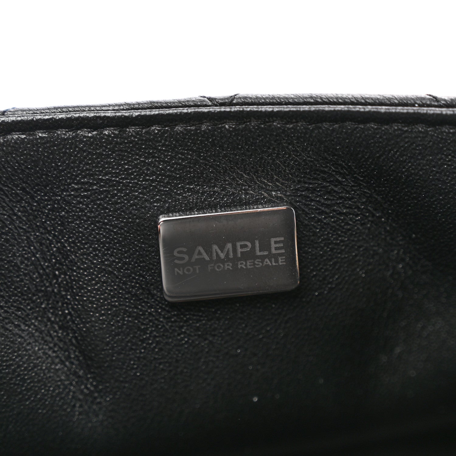 Chanel Lambskin Quilted Mini Square Flap Black 6 of 10