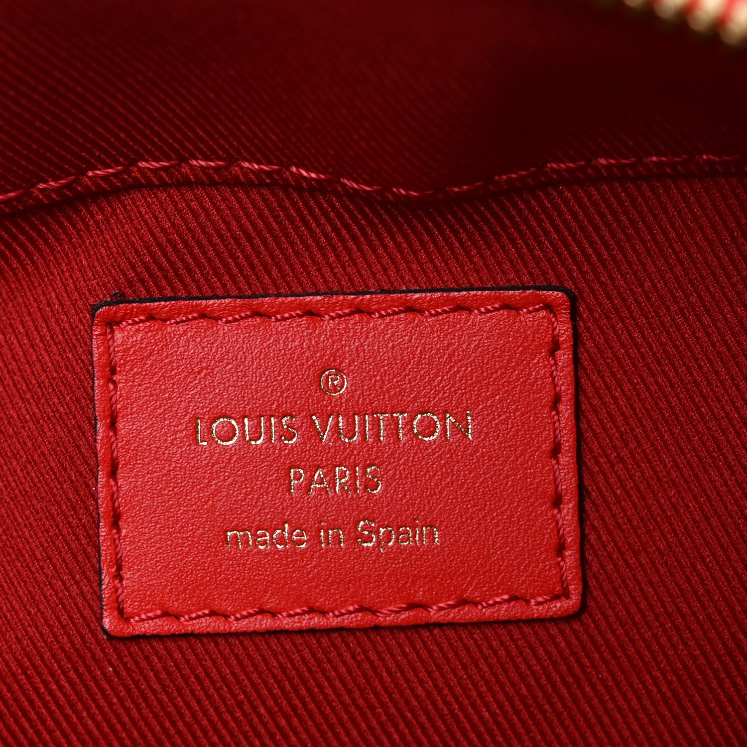 Louis Vuitton Monogram Saintonge Coquelicot 6 of 9