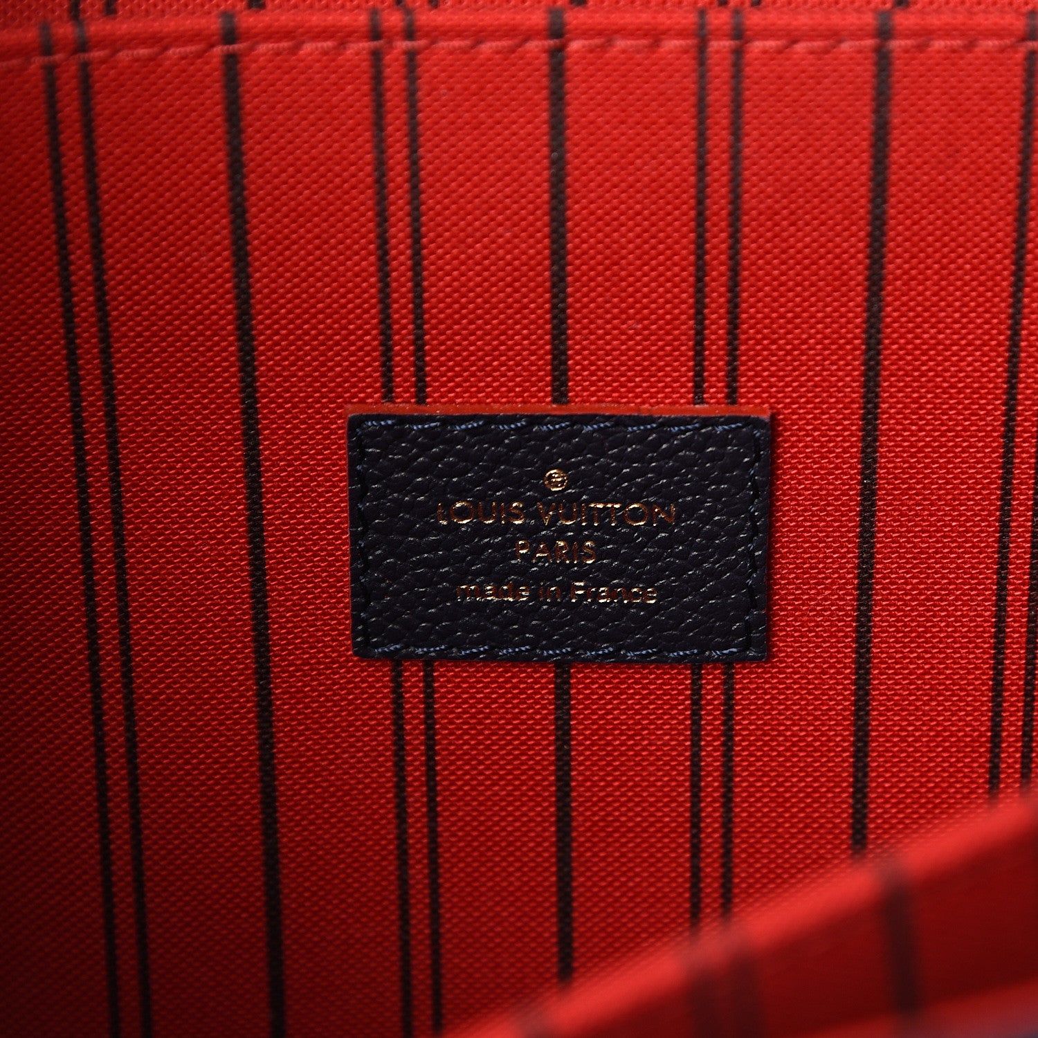 Louis Vuitton Empreinte Pochette Metis Marine Rouge 5 of 9