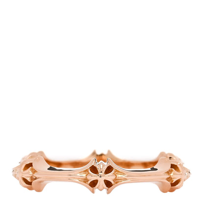 Chrome Hearts 22K Yellow Gold Plus Cross and Bone Ring 65 11 3 of 5
