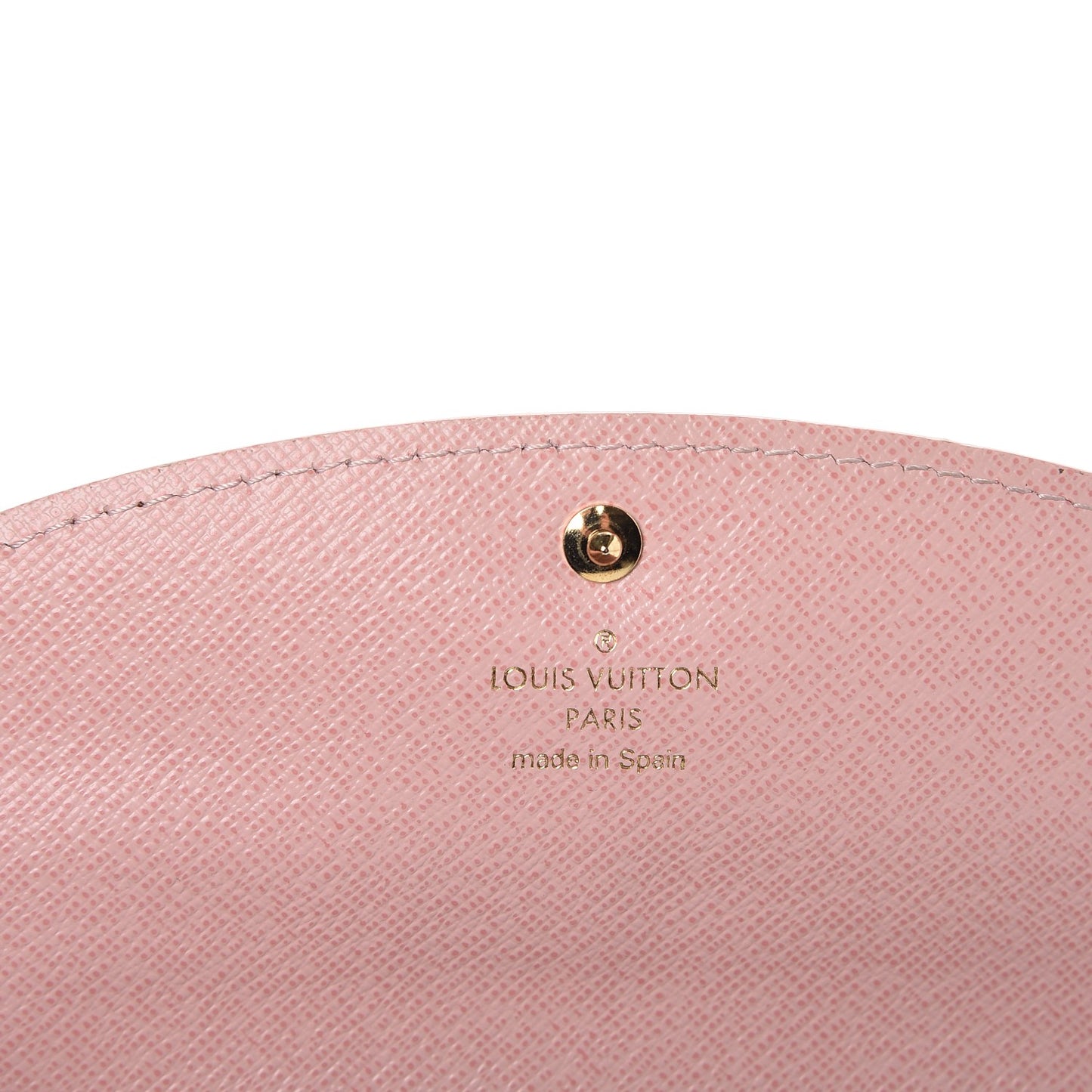 Damier Ebene Caissa Wallet Rose Ballerine