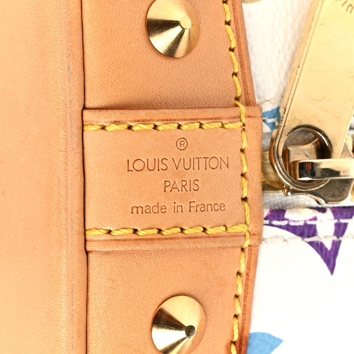Monogram Multicolor Alma White