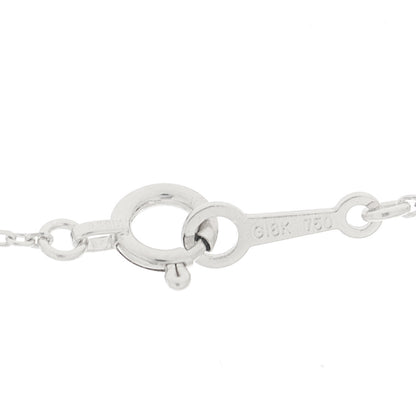 Mikimoto 18K White Gold Diamond Akoya Pearl 7.5-8mm Lariat Necklace 4 of 7