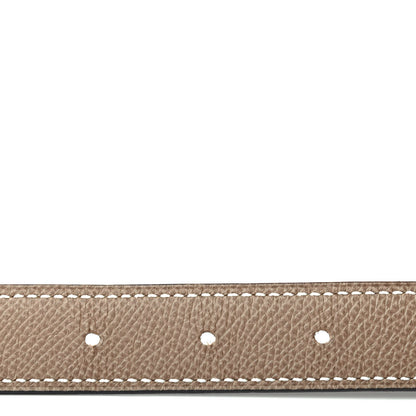 Hermes Swift Epsom 24mm Gamma Belt 75 Gold Etoupe 3 of 4