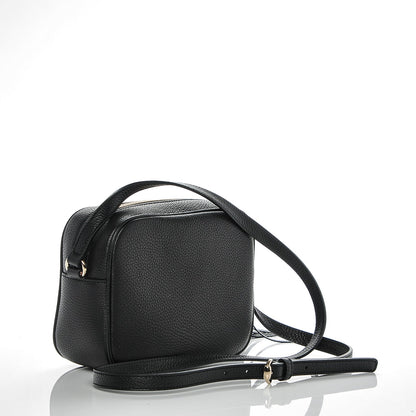 Gucci Pebbled Calfskin Small Soho Disco Bag Black 3 of 6