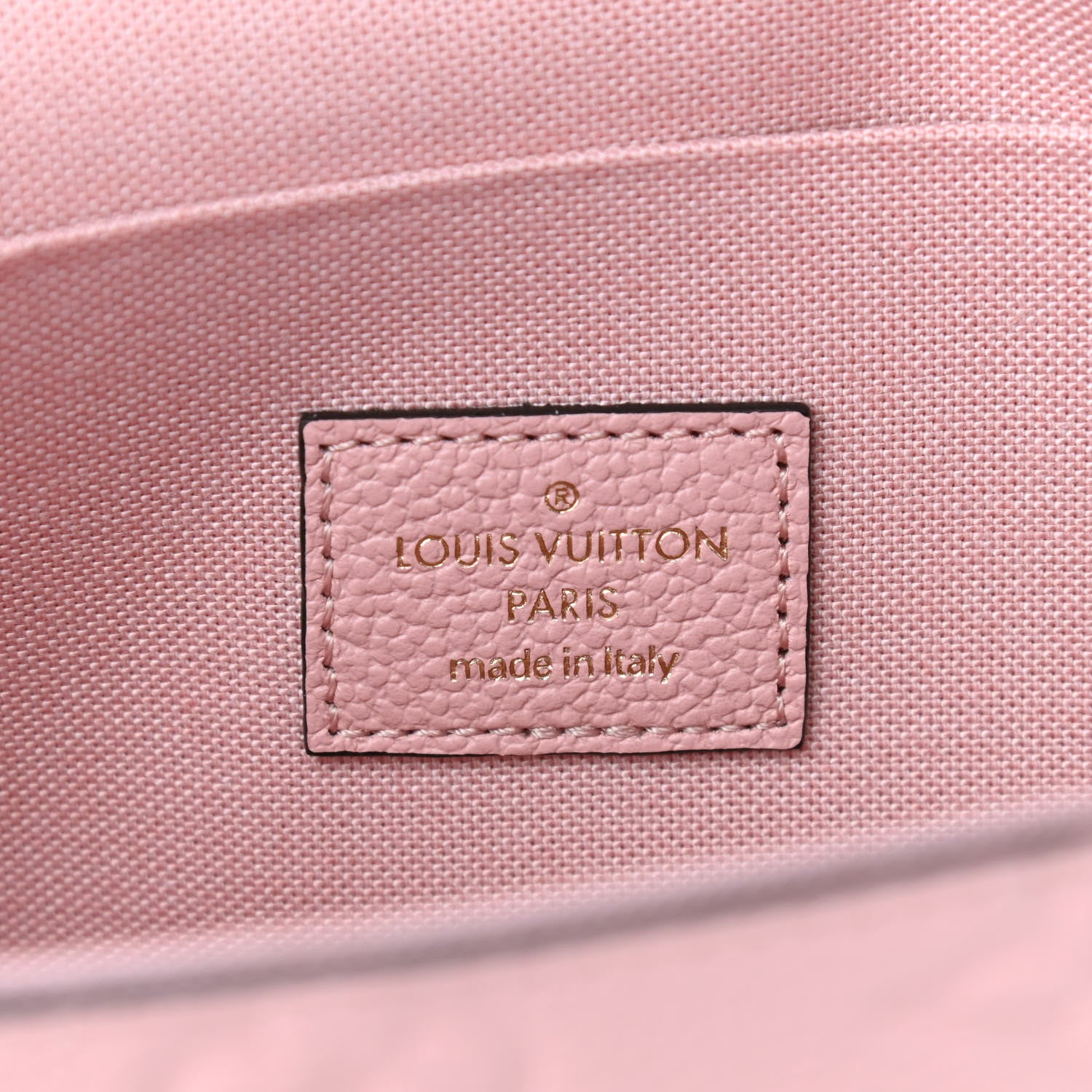Louis Vuitton Empreinte Pochette Felicie Chain Wallet Rose Poudre 7 of 10