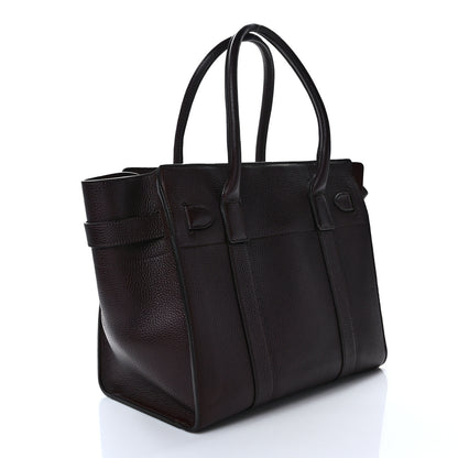 Mulberry Grain Vegetable Tanned Calfskin Zipped Bayswater Oxblood 3 of 12