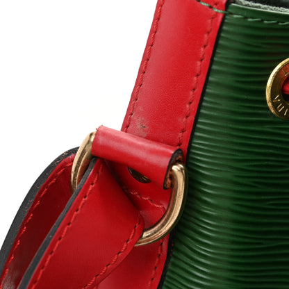 Louis Vuitton Epi Petit Bi-Color Noe Borneo Castillan Red 9 of 9