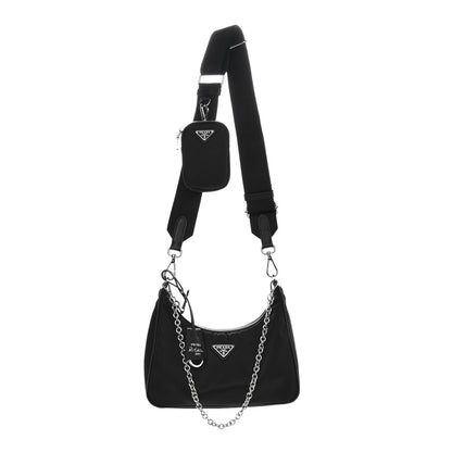 Prada Nylon Re-Edition 2005 Shoulder Bag Black 1 of 10