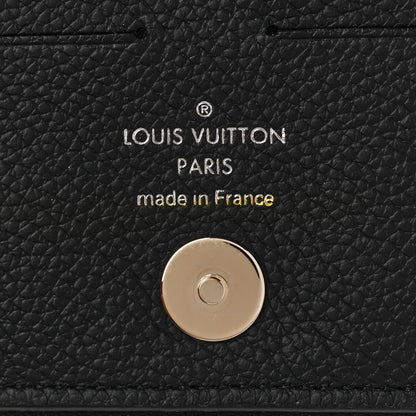 Louis Vuitton Empreinte Adele Wallet Black 6 of 9