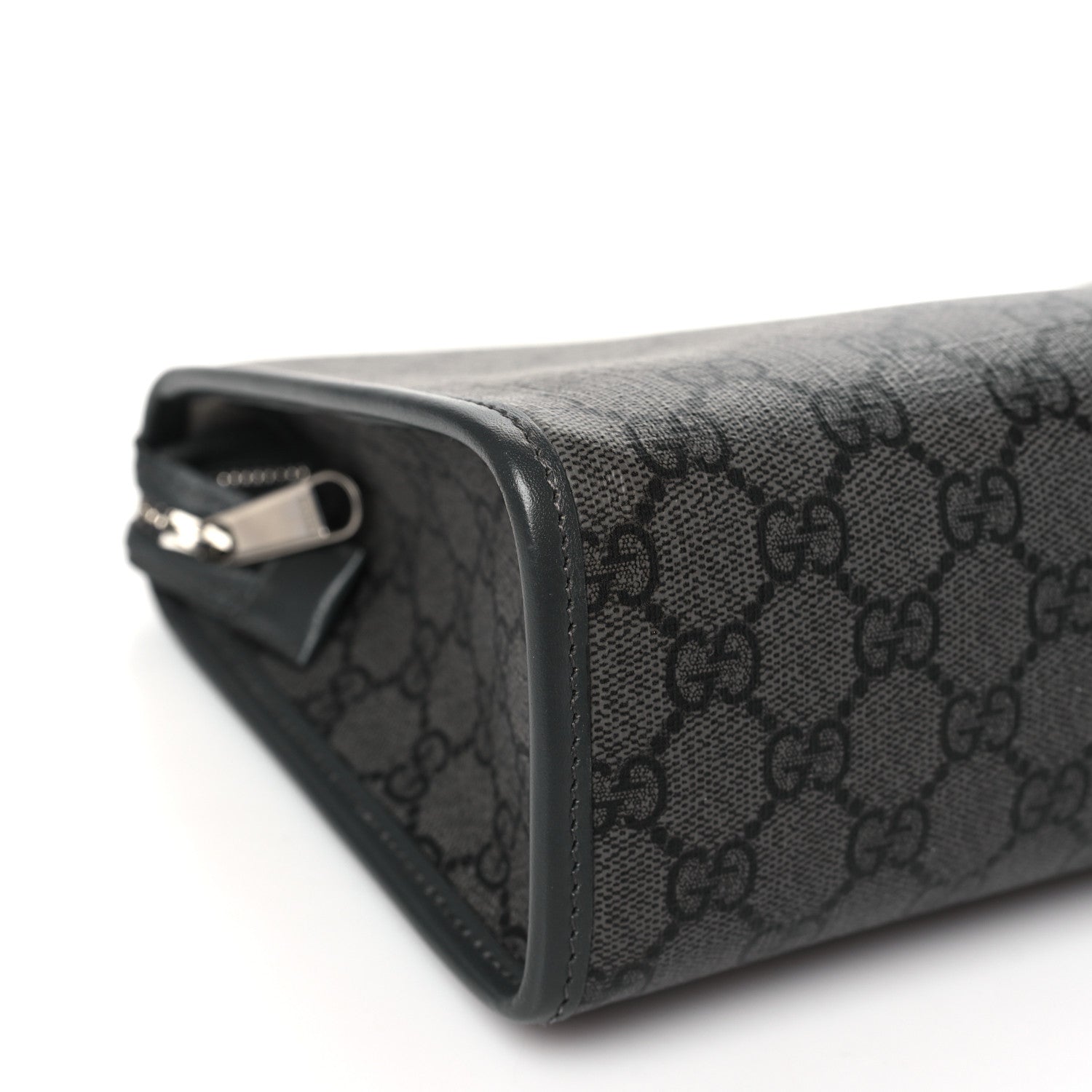 Gucci GG Supreme Monogram Ophidia GG Toiletry Case Grey Black 9 of 10