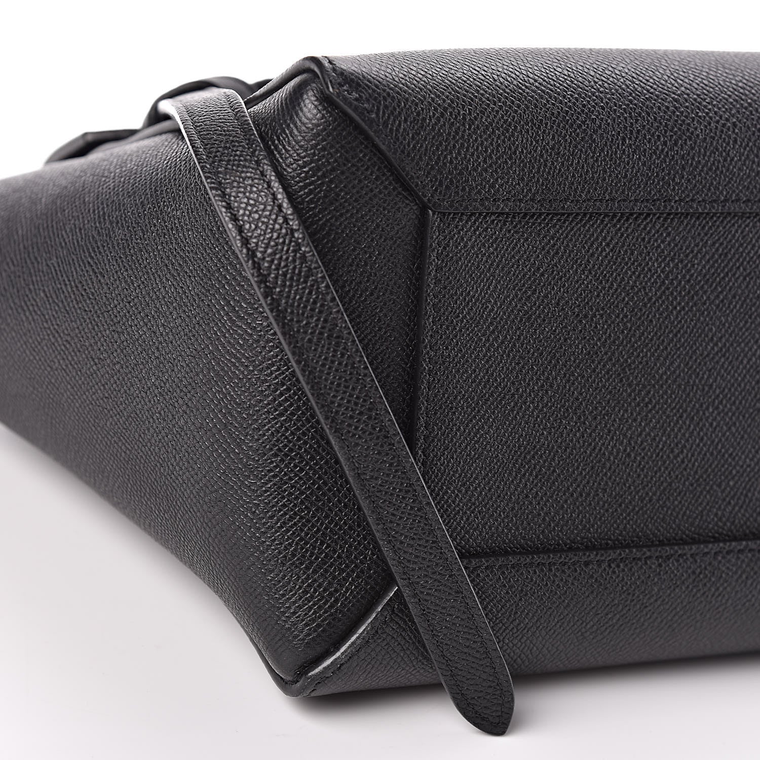 Celine Grained Calfskin Micro Belt Bag Black 8 of 12
