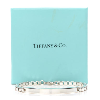 Tiffany Sterling Silver Venetian Link ID Bracelet 6 of 6