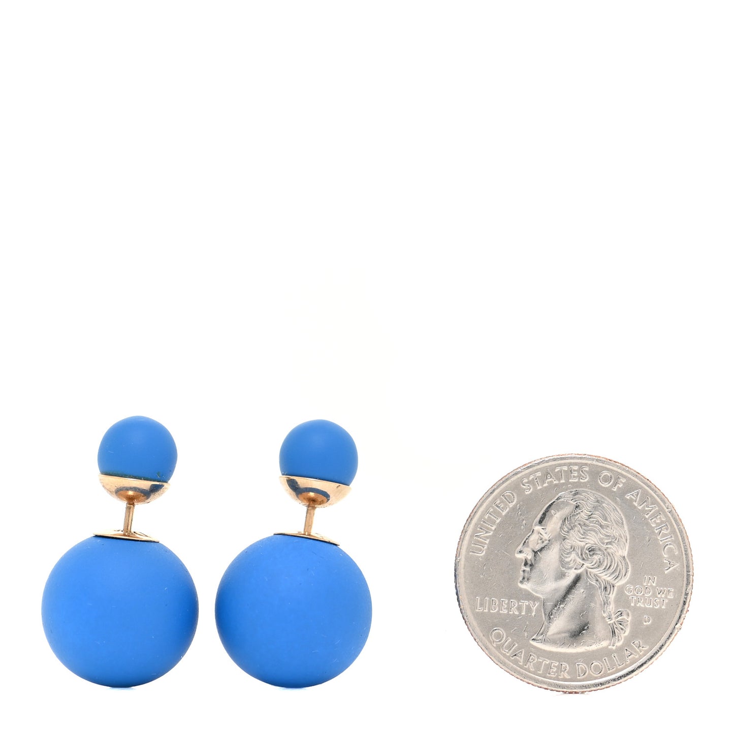 Mise En Dior Tribal Earrings Blue
