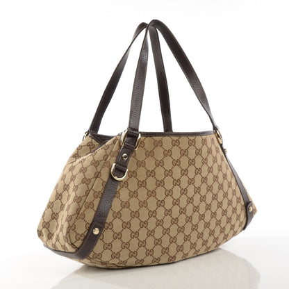 Gucci Monogram Medium Abbey Shoulder Bag Dark Brown 5 of 11