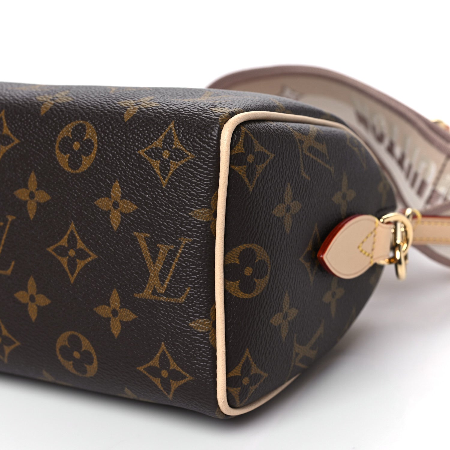 Louis Vuitton Monogram Speedy Bandouliere 20 Beige 9 of 11