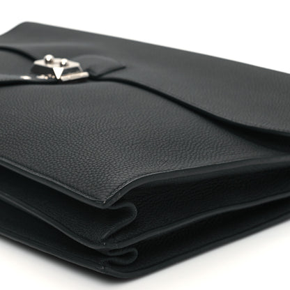 Hermes Togo Sac A Depeches 41 Briefcase Black 10 of 12