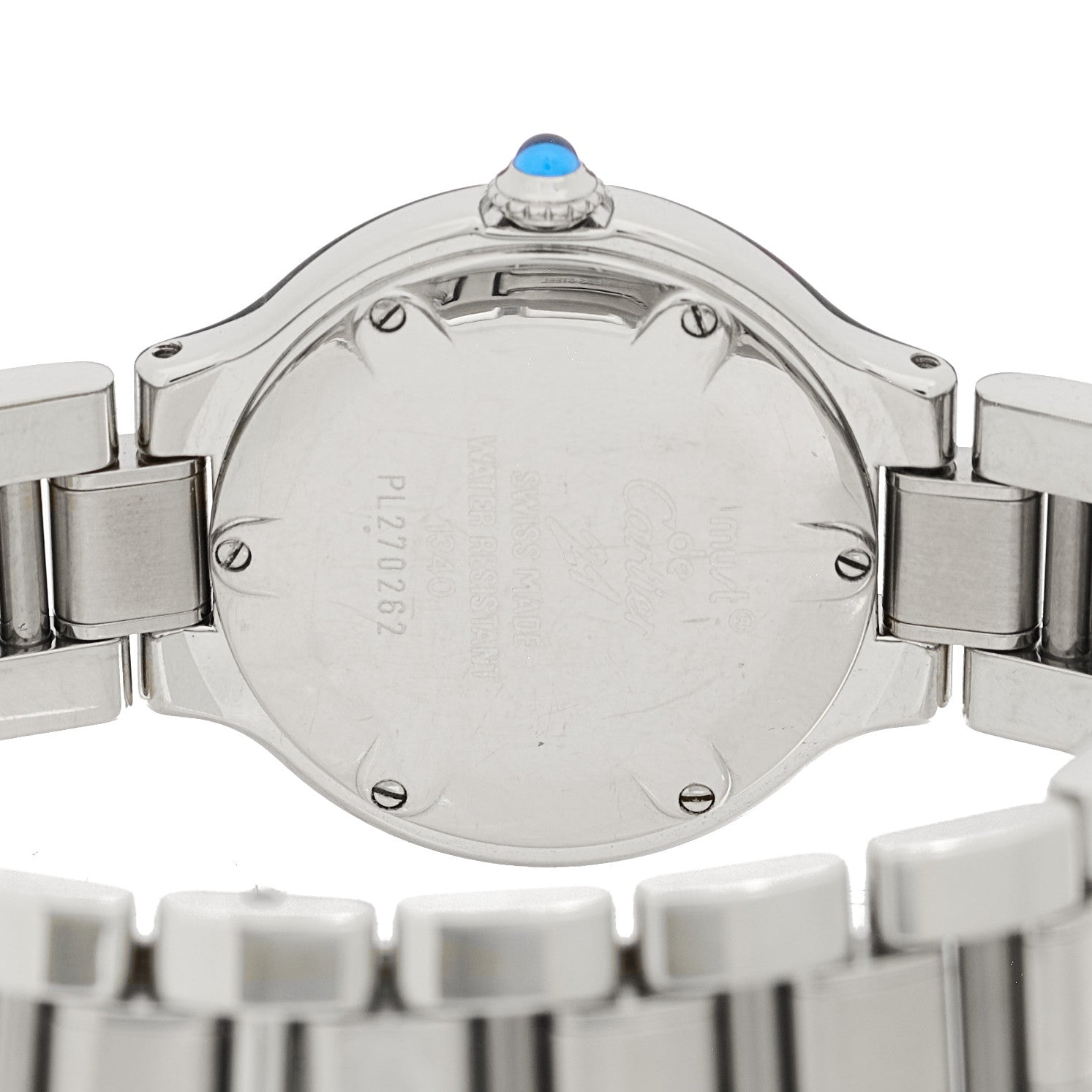 Cartier Stainless Steel 28mm Must De 21 Quartz Watch 4 of 4