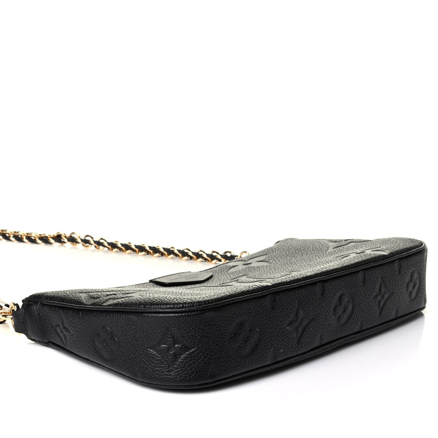 Louis Vuitton Empreinte Monogram Giant Multi Pochette Accessories Large Pochette Black 3 of 7
