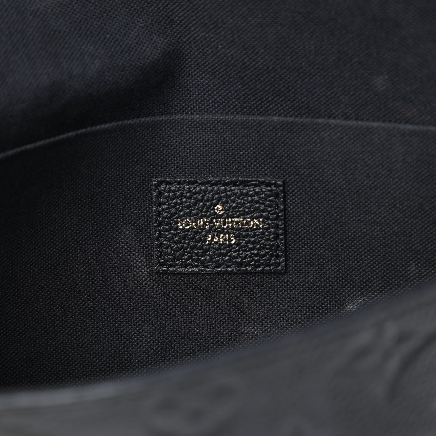 Empreinte Pochette Felicie Chain Wallet Black