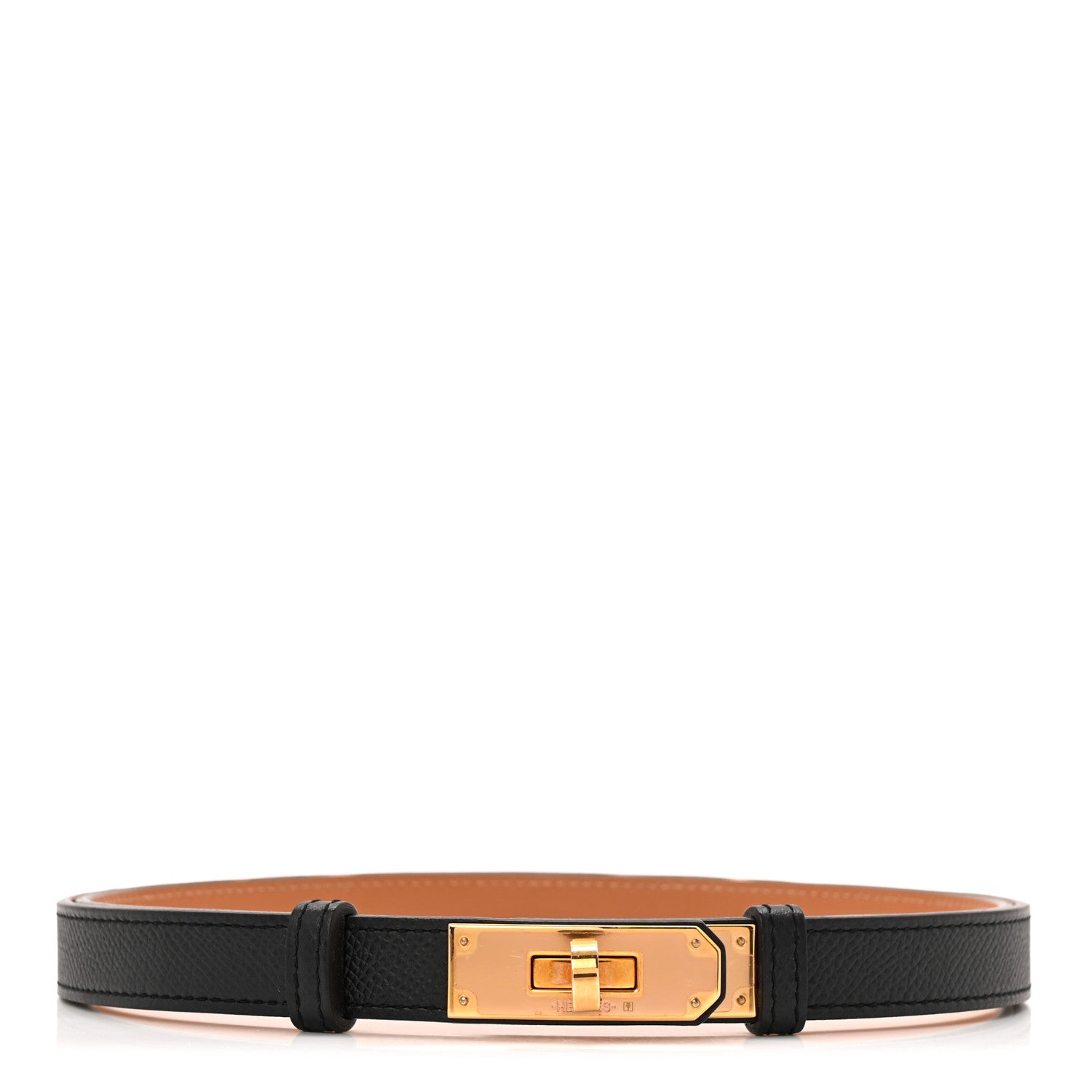 Hermes Epsom Kelly Belt Black 1 of 3