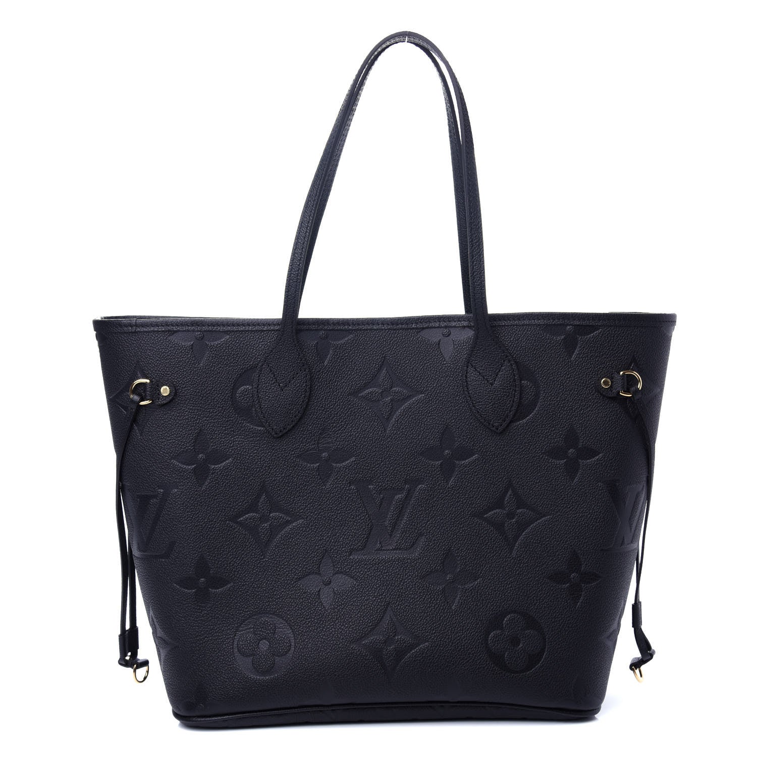 Louis Vuitton Empreinte Monogram Giant Neverfull MM Black 1 of 11